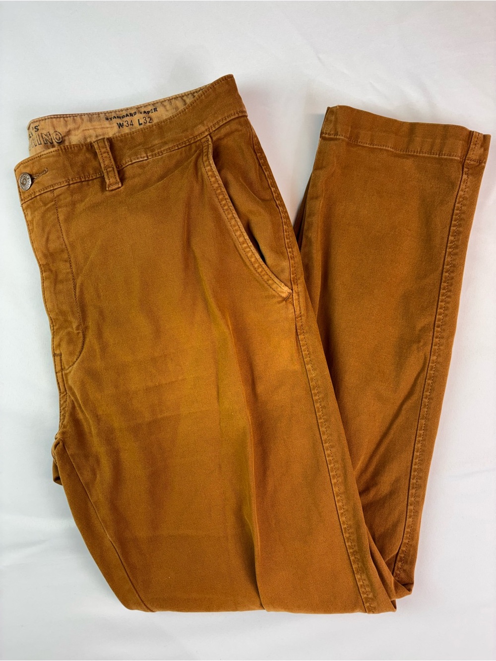 Levi’s XX Chino Standard Taper Caramel Brown Pants 34x32